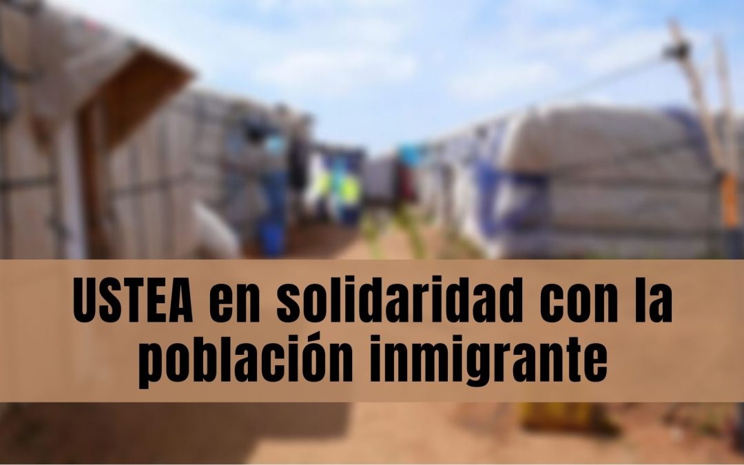 USTEA condena la matanza de Melilla-Nador