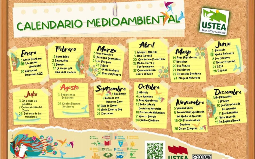 Calendario medioambiental 2023