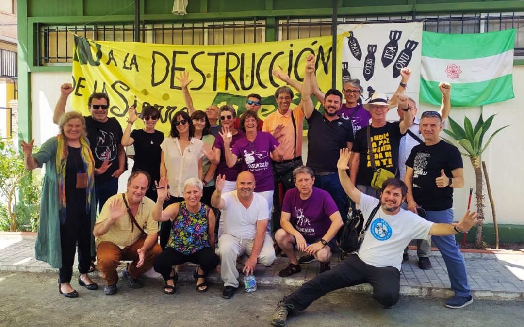 Comunicado para el encuentro antimilitarista de 10 de junio en Morón