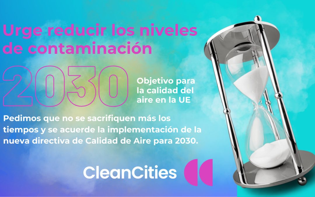 Una veintena de organizaciones pide a Teresa Ribera que la nueva directiva de calidad del aire vuelva a fijar 2030 como fecha límite